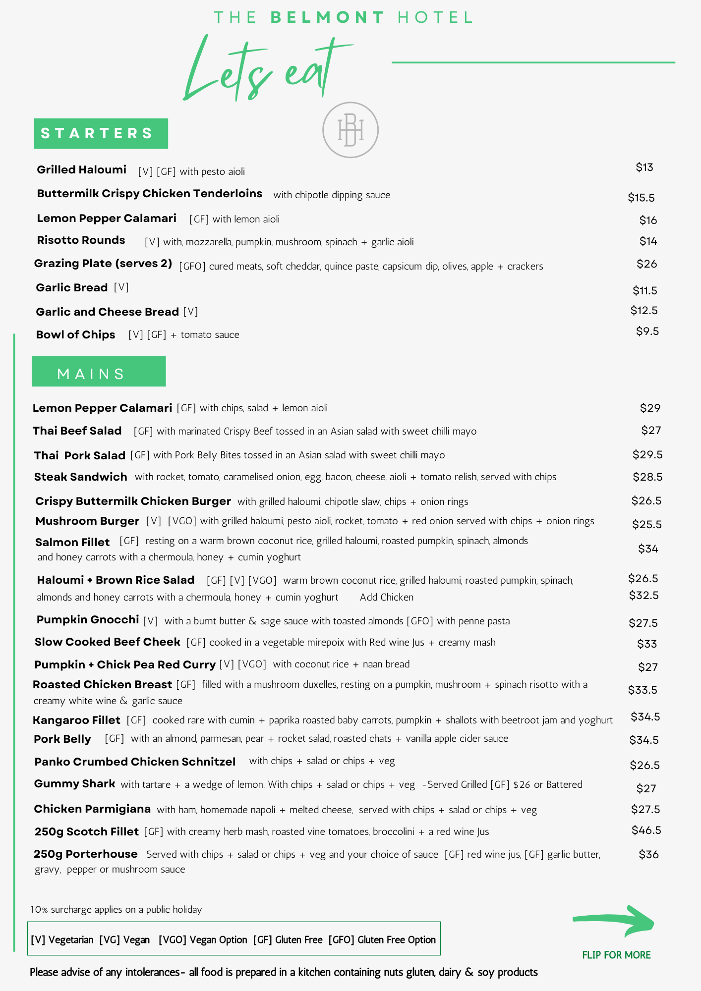 Belmont Hotel Autumn Menu May 2022 (5)